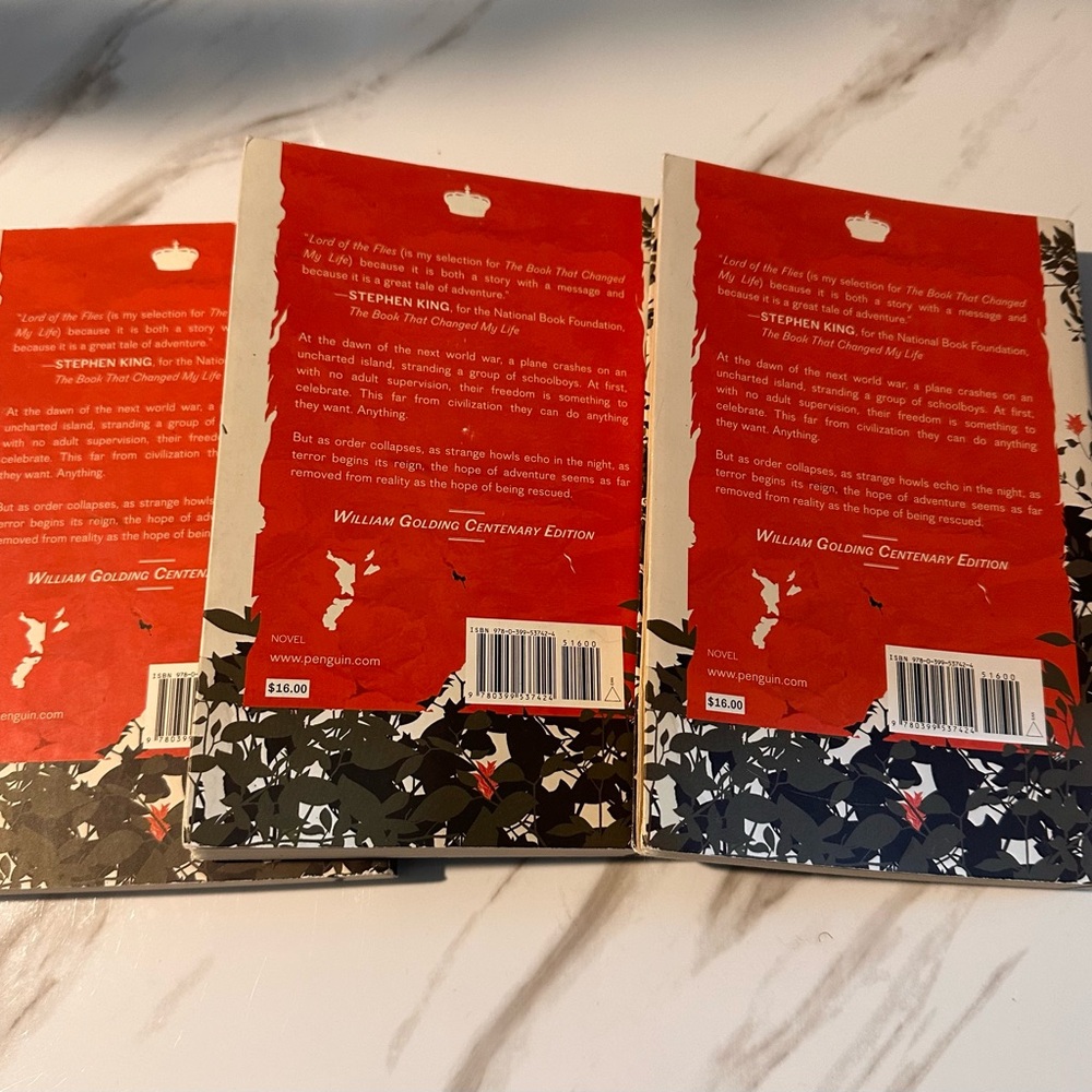 3/$7 Lord Of The Flies books - Picture 2 of 2